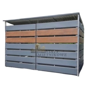 Mulltonnenbox - pultdach 3x2m - GP159 