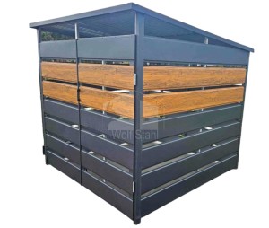 Mulltonnenbox- pultdach 2x2m - GP158 