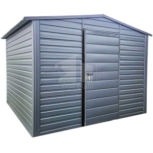 Gartenhaus - Gartenschuppen 3x3m - Tür - Anthrazit - Satteldach | GP429 |